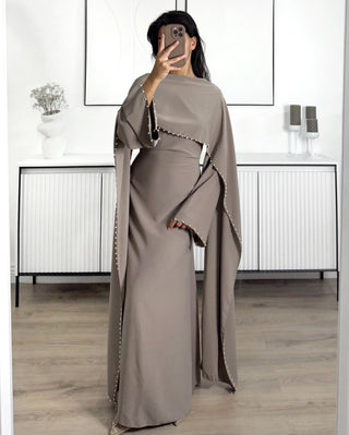 Robe Cape Perle