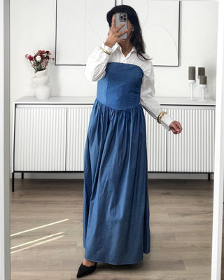 Robe bustier Jean