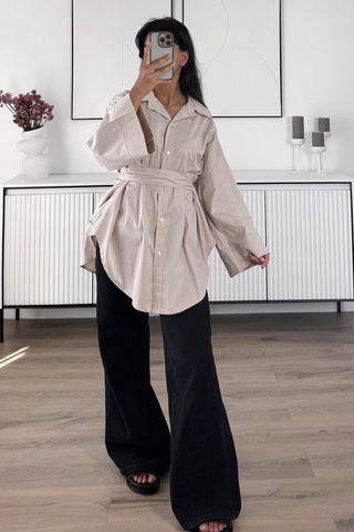 Chemise Ceinture Coton