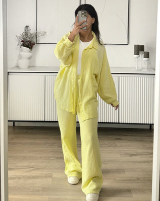 Ensemble en gaze de coton