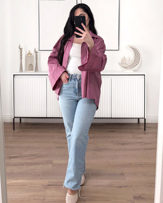 Chemise Popeline Oversize