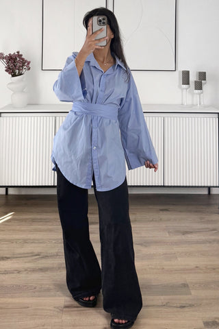 Chemise Ceinture Coton