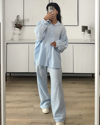 Ensemble en gaze de coton