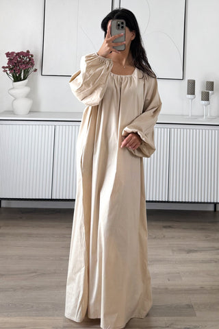 Robe Popeline Oversize