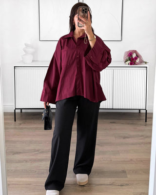 Chemise Popeline Oversize