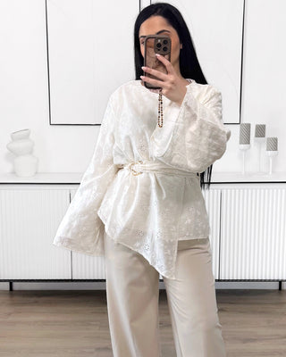Top dentelle opaque