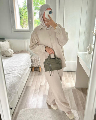 Ensemble en gaze de coton