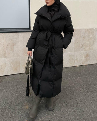 Doudoune avec ceinture