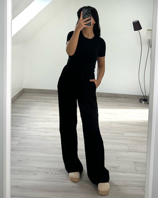Pantalon satin