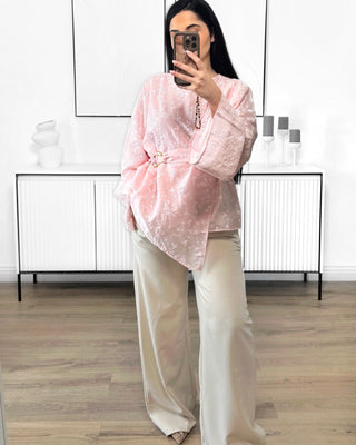 Top dentelle opaque