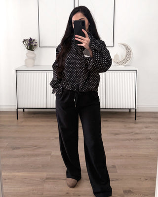 Veste à pois
