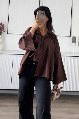 Chemise Popeline Oversize