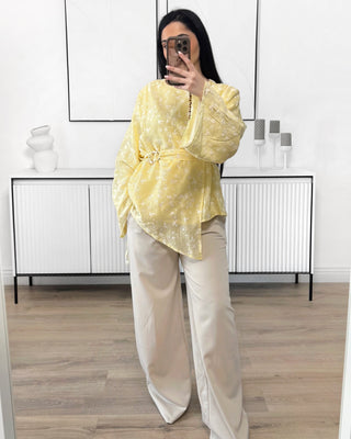Top dentelle opaque